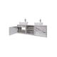 thumbnail image 2 of Gabinete De Baño Para Lavamanos Doble DARCY Minimalista, 2 of 7