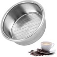 thumbnail image 1 of Filtre à Café en Acier Inoxydable 58mm, Support de Filtre à Café Réutilisable Panier Filtre Couche Unique Accessoires pour Machines à Café, 1 of 5
