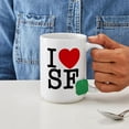 thumbnail image 4 of CafePress - San Francisco Large Mug - 15 oz Ceramic Large White Novelty Mug, 4 of 6