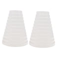 thumbnail image 3 of OUNONA 2Pcs Dryer Vent Adapter Duct Pipe Reducer for HVAC Installers, 3 of 7