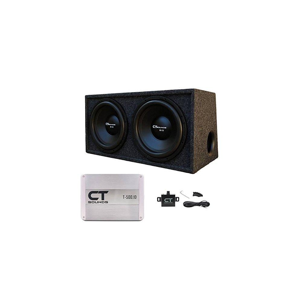 dual 12 inch subwoofer walmart