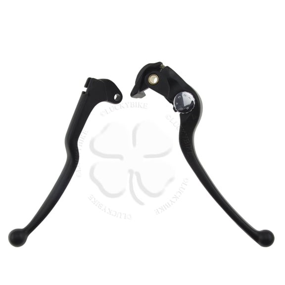 Brake & Clutch Hand Levers Black For Suzuki GSXR 600 750 04-05 Handle Hand