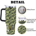thumbnail image 3 of Army Gifts Military Gifts For Women Men Veteran Day Gifts Military Tumbler Cup 40 Oz Army Travel Mug With Lid Straw and Handle, 3 of 6