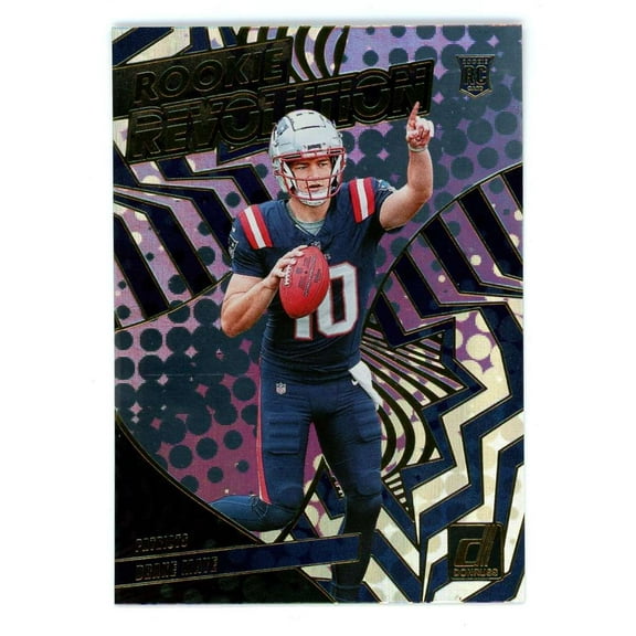 NFL 2024 Panini Donruss Football Revolution Drake Maye #18 (Rookie)