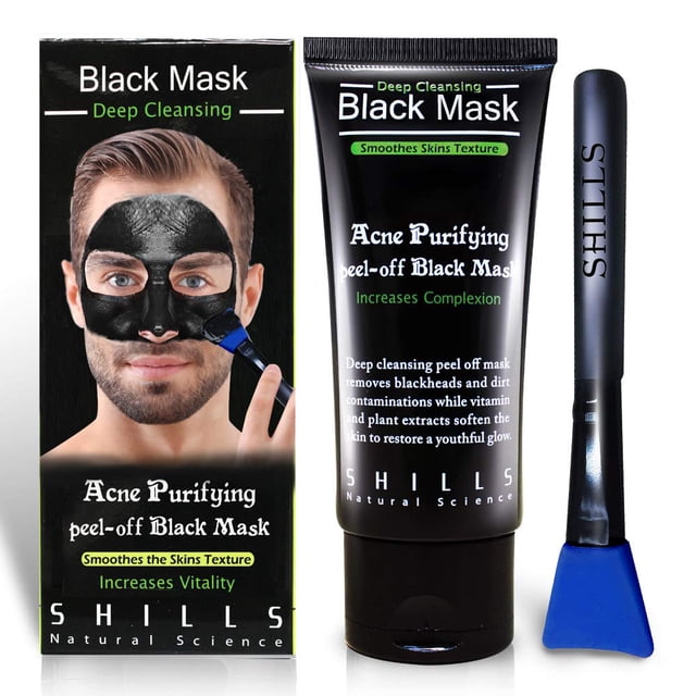 Mascarilla facial SHILLS, eliminador de puntos negros, control de poros, 50 ml