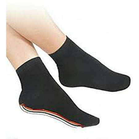 BeautyKo Neuropathy Therapeutic Gel Cushioned Socks for Pain Relief (2 Pack) Gel only covers