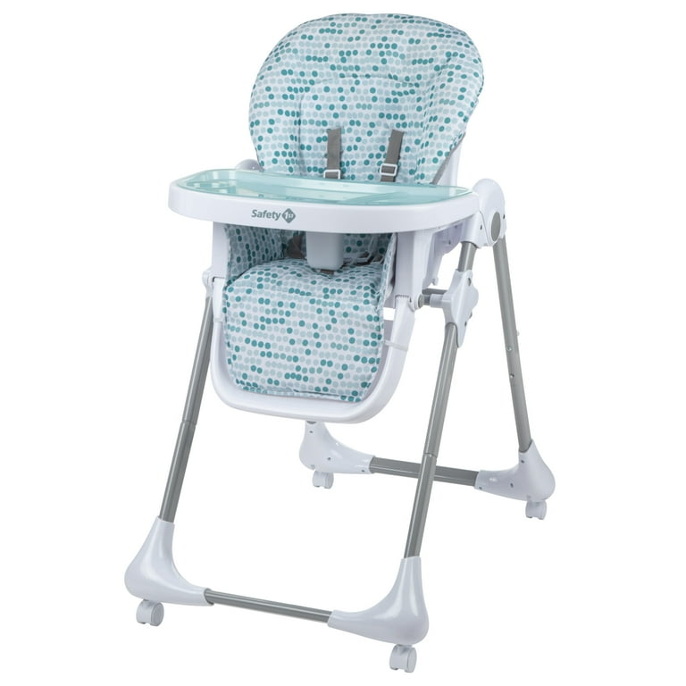 Safety 1st 3 in 1 Grow and Go High Chair Foldable Baby Feeding Seat Raindrop Toddler Walmart
