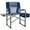 Blue, variant on SUGIFT 300lbs Folding Camping Chairs with Cooler Bag, Lawn Chairs with Side Table for Outdoor, Lawn, Sports, Fishing, Black