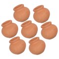 thumbnail image 4 of 7pcs Handcrafted Flower Pots Clay Mini Flower Pots Mini Terracotta Succulent Pot Miniature Plant Nursery Pot Decoration, 4 of 8