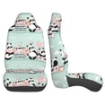 thumbnail image 3 of Pofeuu Cute Panda Print Automotive Car Seat Covers Flat Cloth Full Set Seat Covers,Car Seat Covers front seats for Cars Trucks and SUVs(Two packs), 3 of 7