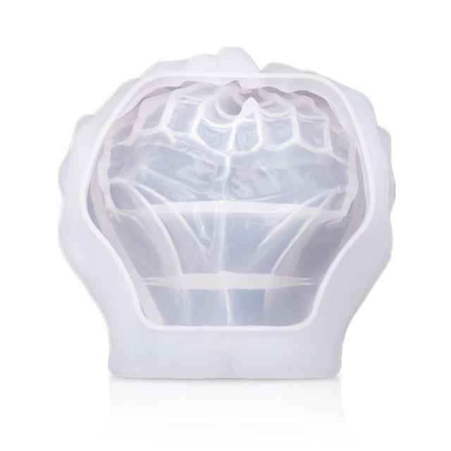Bewildely Molde de Cenicero de silicona para manualidades, molde de resina epoxi para sala de estar, molde reutilizable resistente al calor, decoración Artesanía Bewildely HA010177-00