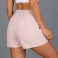 thumbnail image 5 of HADST Women's High-Waisted Stretch Active Shorts with Zipper Pockets Quick-Dry Slim Fit Shorts for Tennis, Golf, Workout, 5 of 8