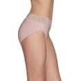 thumbnail image 3 of Vanity Fair Lingerie Women's Underwear, Flattering Lace Hi-Cut Brief Panty, 3 of 7