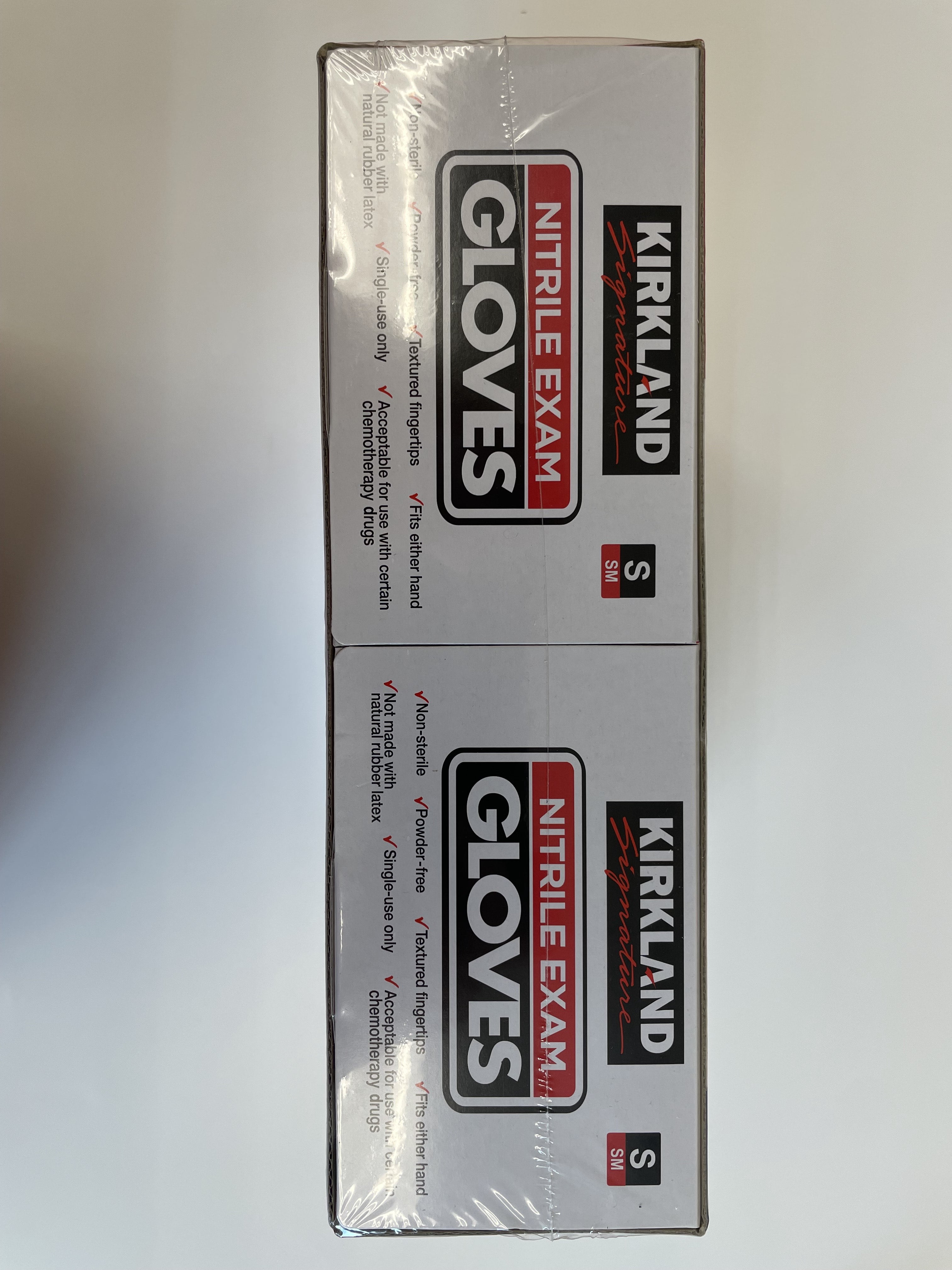 Small Kirkland Signature Latex Free Nitrile Exam Gloves, 400-count