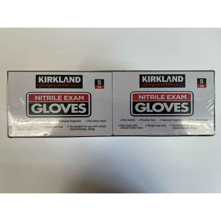 Kirkland Signature Small Nitrile Exam Gloves, 400ct - Walmart.com