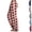 Watermelon Red, variant on HAJWOH Womens Pajama Pants Plaid Soft Lounge Warm Bottoms Christmas Winter Holiday with Elastic Waist