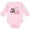 AD-Pink, variant on New to the Flock Cute Baby Flamingo Boys or Girls Long Sleeve Baby Bodysuit