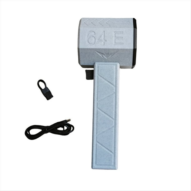 Ventilador de Mano 64E, Soplador de Aire Violento para Coche, Motor Sin Escobillas de 64mm, Potente Soplador de Polvo Eléctrico, , Gris y Negro