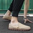 thumbnail image 5 of Men's Casual Shoes Casual Canvas Shoes Breathable Comfortable Flat Loafers Stylish Lightweight Fashionable Footwear For Everyday Wear, 5 of 9