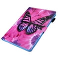 thumbnail image 5 of Fire HD 8 Case 2020, Fire HD 8 Plus Case 2020, Allytech PU Leather Slim Shockproof Auto Sleep Wake Folio Flip Smart Cover Pencil Holder Book Style Case for All-New Fire HD 8 10th Gen,Big Butterfly, 5 of 7