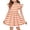 #A04-Orange, variant on Abcomgle Girls Dresses Casual A-Line Flutter Sleeve Tshirt Dresses Striped Pleated Crew Neck Swing Sundresses for 4-14t Kids,Sky Blue