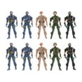 thumbnail image 1 of Juego de figuras de soldado Hugo Juguete de paracaídas, 1 of 10