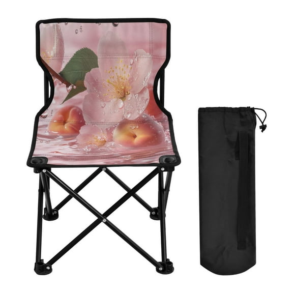 BZSMCE Camping Chairs Modern Blossoms in Water Pattern Folding chair