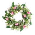 thumbnail image 3 of Guirnaldas de flores aromáticas para exterior | Decoración con hojas para porches, yute natural, adornos sencillos para ventanas y puertas, estética bohemia, para propietarios, para, 3 of 5