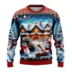 thumbnail image 3 of Sudadera navideña para hombre y mujer, 24 unidades, con estampado 3D de muñeco de nieve y Papá Noel, feo suéter navideño, unisex, para fiestas navideñas, 3 of 5