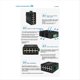 thumbnail image 2 of Miniconmutador Industrial Ethernet Gigabit PoE de 10 Puertos, Conmutador Industrial Ethernet 10/100/1000 Mbps, RJ45, Carril DIN, IP40, 2 of 5
