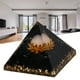 thumbnail image 4 of Decoración De Pirámide De Cristal, Pirámide De Piedra Triturada De Cristal Que Promueve El Crecimiento Mental Calma Tu Estado De ánimo Hermoso Para El Hogar Para Yoga ANGGREK 22, 4 of 8