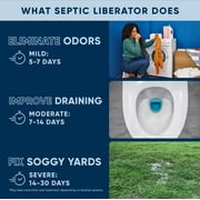 EcoStrong Septic Liberator Treatment Liquid, Saves Failing Septic Systems (128 oz)