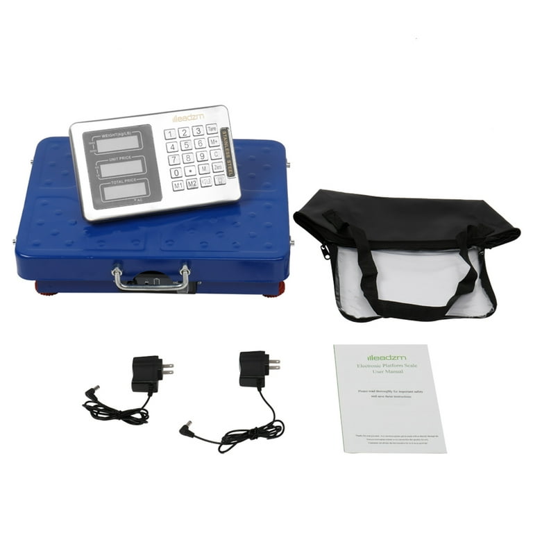  Electronic Platform Scale Digital Floor Heavy Duty