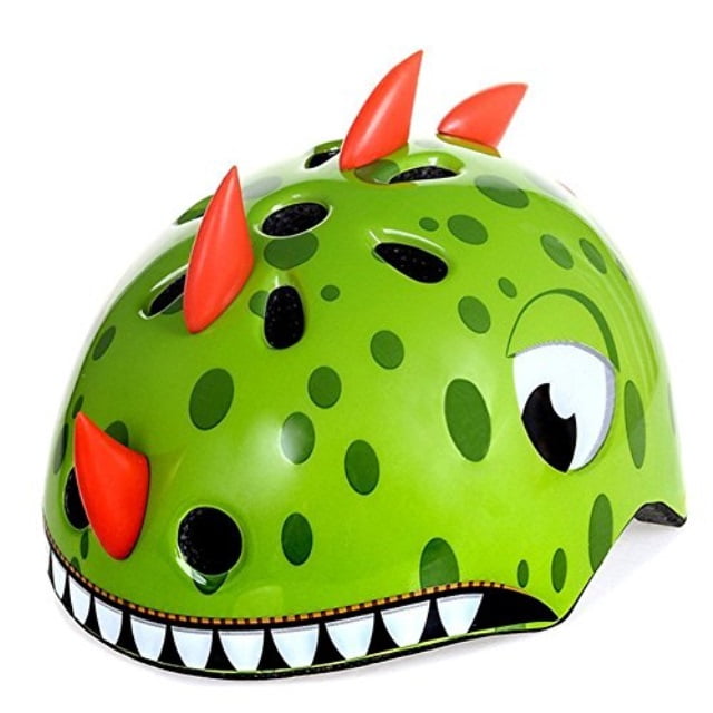 dinosaur scooter helmet