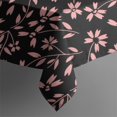 thumbnail image 6 of Floral Square Tablecloth 42x42in(107x107cm) – Waterproof Polyester Printed Table Cover, Wrinkle Resistant & Washable for Kitchen Dining Picnic Party Decor, Thanksgiving,Christmas, Spring,Flower, 6 of 6