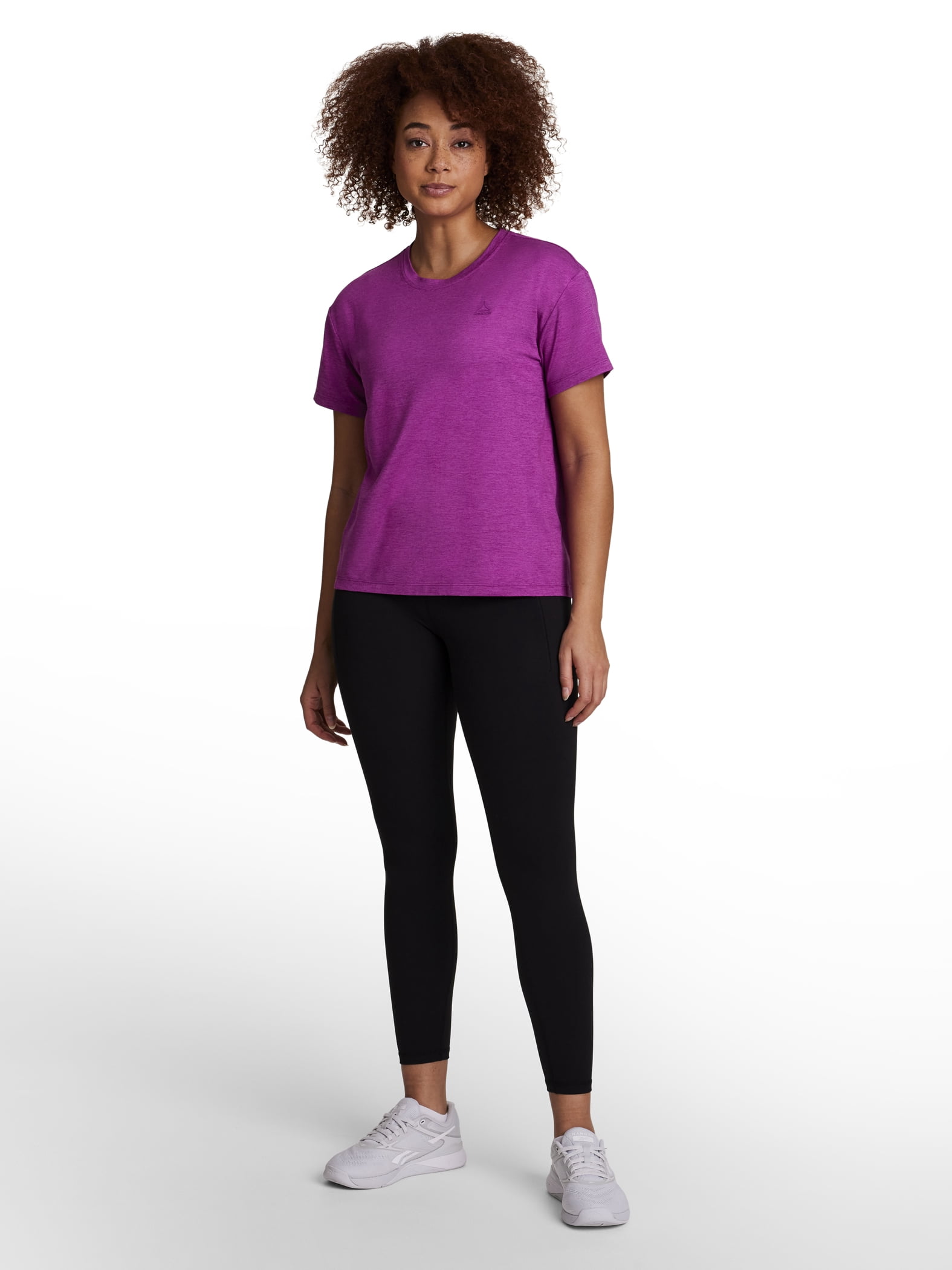 Reebok Women's Legacy 2.0 Meet and Greet Short Sleeve Top, Sizes XS-4X