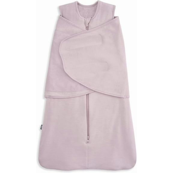HALO SleepSack SuperSoft 3-Way Baby Swaddle Wearable Blanket, Small, Mauve