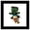 Black Framed Version, variant on Gallery Pops A Minecraft Movie - Chicken Jockey Wall Art, Unframed Version, 12" x 12"