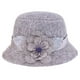 thumbnail image 2 of Invierno Sombrero de Fieltro Sombrero de Grande para Dama, 2 of 6