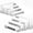 White, variant on 2 Set Wooden Tiered Risers Display Stands for Vendor Events,Stackable Wood Cupcake Display Stand,Farmhouse Decor Wood Dessert Table Display Set,Vendor Booth Display Items,Food Display Risers