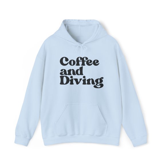Diver Diving 1970s 70s Hoodie, Gifts, Hooded Sweatshirt