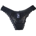 thumbnail image 2 of Ropa interior transparente de encaje transpirable para mujer, pantalones cortos de cintura media para mujer, pantalones para mujer, 2 of 4