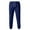 Navy, variant on Cathalem Men's Casual Soft Pants Drawstring Waist Pocket Side Loose Cargo Pants Baggy Joggers,Gray M