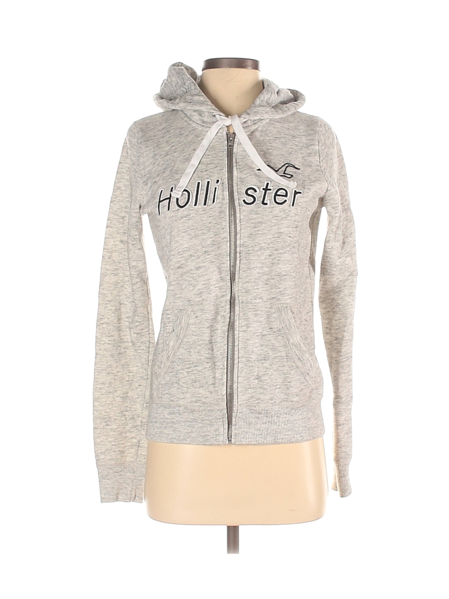 hollister zip up sweater