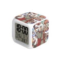 thumbnail image 2 of Naruto-themed alarm clock, colorful light-up alarm clock for students' bedsides, 2 of 4