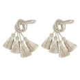 thumbnail image 1 of 4 Pcs Curtain Handmade Tiebacks Decorative Curtain Tiebacks Ropes Tie-Backs Curtain Holdbacks with Tassel for Home and office Window Drapery, 1 of 5