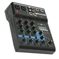 thumbnail image 1 of Console Audio USB, Mixeur Audio 4 Canaux Console de Mixage Fonctionnalités Améliorées, 1 of 9