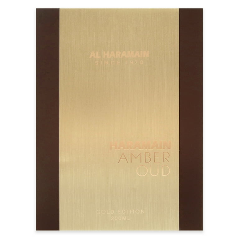 Al Haramain 438401 6.7 oz Unisex Al Haramain Amber Oud Gold