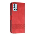 thumbnail image 2 of Pour One Plus 9R 5G Étui de Téléphone Portefeuille Durable en Cuir PU à Rabat - Rouge, 2 of 3