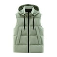 thumbnail image 2 of YueHuiYing Outdoor Ventures Men's Full-Zip Lightweight Vest Outerwear with Pockets Warm Winter Sleeveless Jacket, 2 of 4
